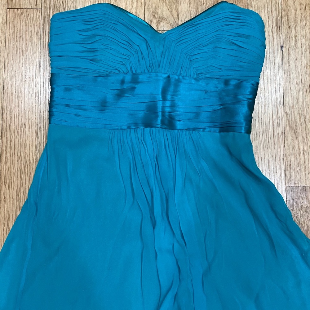 Laundry by Shelli Segal teal dress‎ - Picture 5 of 10